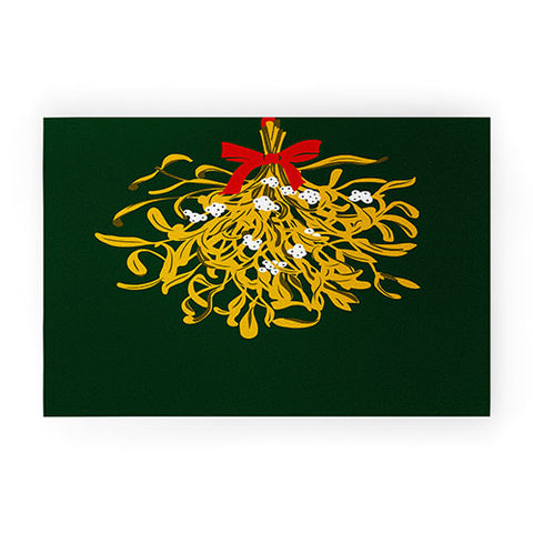 DESIGN dannick Mistletoe for Christmas Welcome Mat