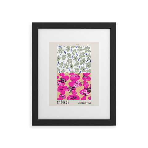 DESIGN dannick Museum of Contemporary Art Framed Art Print