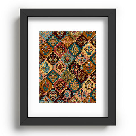 DESIGN dannick Oriental granny squares Recessed Framing Rectangle