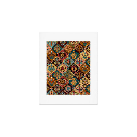 DESIGN dannick Oriental granny squares Art Print