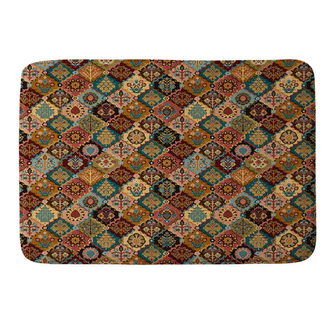 DESIGN dannick Oriental granny squares Memory Foam Bath Mat