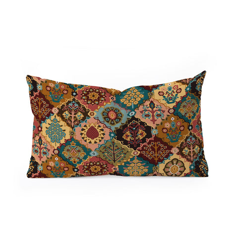 DESIGN d´annick Oriental granny squares Oblong Throw Pillow
