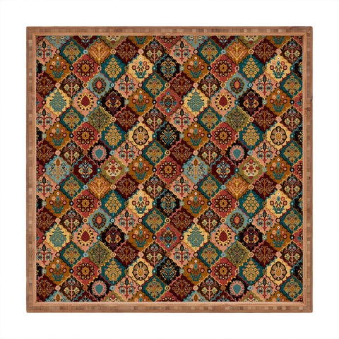 DESIGN dannick Oriental granny squares Square Tray