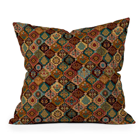 DESIGN dannick Oriental granny squares Outdoor Throw Pillow