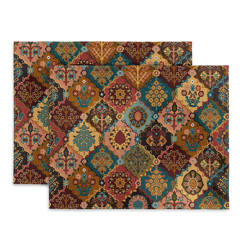 DESIGN dannick Oriental granny squares Placemat