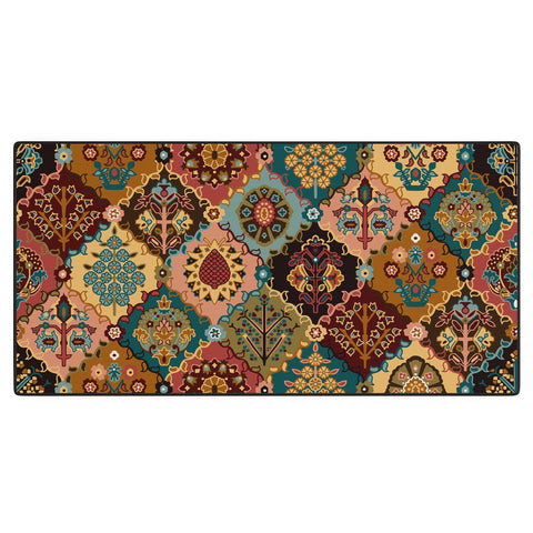 DESIGN dannick Oriental granny squares Desk Mat