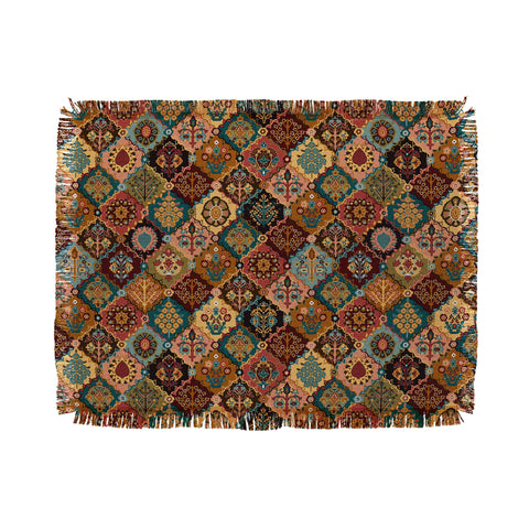 DESIGN dannick Oriental granny squares Throw Blanket