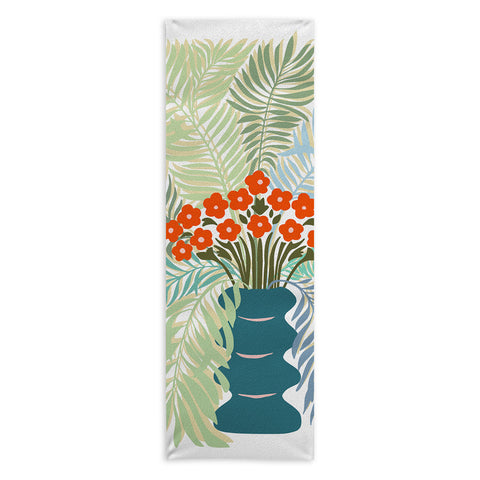 DESIGN d´annick Palm tree leaf Bouquet Yoga Towel