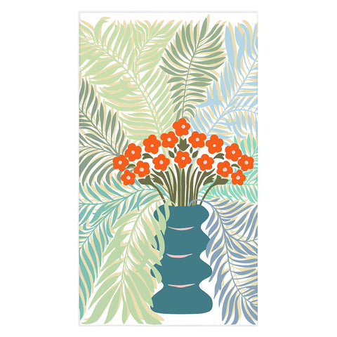 DESIGN dannick Palm tree leaf Bouquet Tablecloth