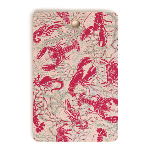 DESIGN dannick Red Lobster Viva Magenta Cutting Board Rectangle