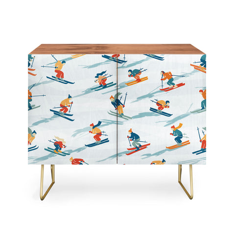 DESIGN dannick Retro Sportive Ski alpine light Credenza
