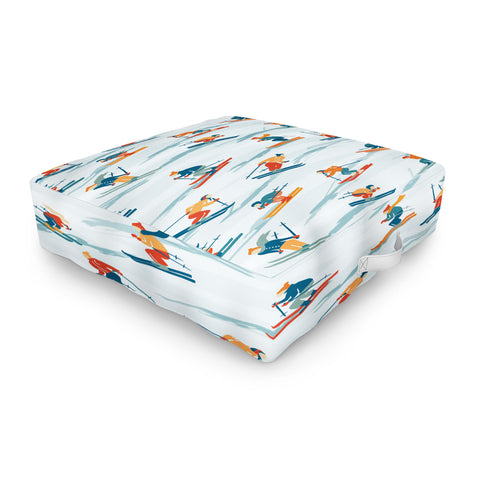 DESIGN dannick Retro Sportive Ski alpine light Outdoor Floor Cushion