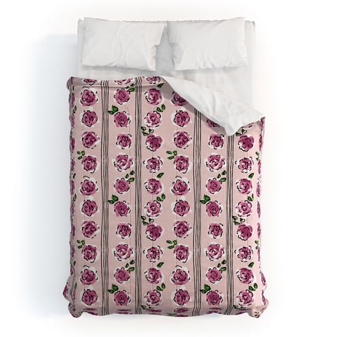 DESIGN dannick romantic rose pattern sweet Comforter