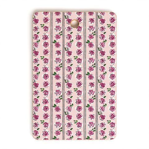 DESIGN dannick romantic rose pattern sweet Cutting Board Rectangle