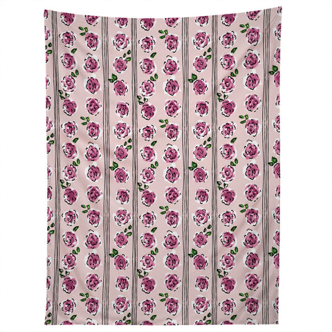 DESIGN d´annick romantic rose pattern sweet Tapestry