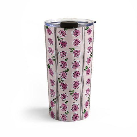 DESIGN d´annick romantic rose pattern sweet Travel Mug