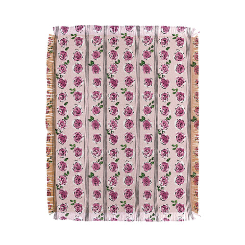 DESIGN d´annick romantic rose pattern sweet Throw Blanket