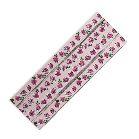 DESIGN dannick romantic rose pattern sweet Yoga Mat