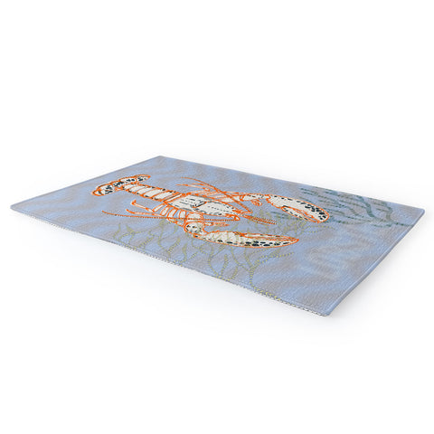 DESIGN dannick Sea life lobster Neptunes joy Area Rug
