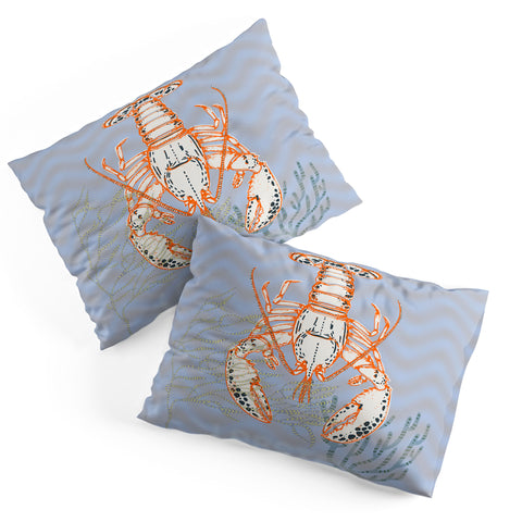 DESIGN dannick Sea life lobster Neptunes joy Pillow Shams