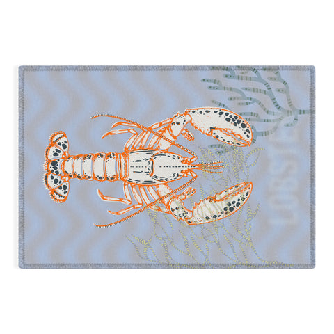 DESIGN d´annick Sea life lobster Neptunes joy Outdoor Rug