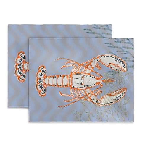 DESIGN dannick Sea life lobster Neptunes joy Placemat