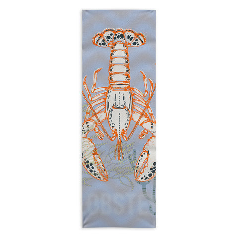 DESIGN d´annick Sea life lobster Neptunes joy Yoga Towel