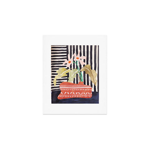 DESIGN dannick still life with a vase modern Art Print