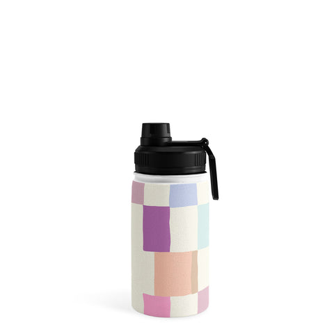 DESIGN dannick Summer check hand drawn Water Bottle