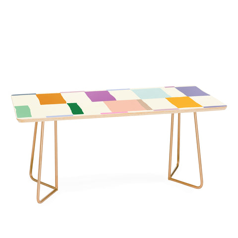 DESIGN d´annick Summer check hand drawn Coffee Table