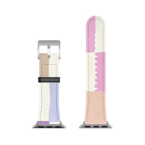 DESIGN dannick Summer check hand drawn Apple Watch Band