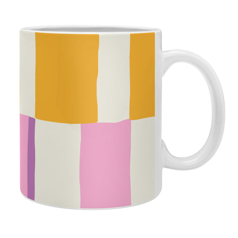 DESIGN dannick Summer check hand drawn orange Coffee Mug