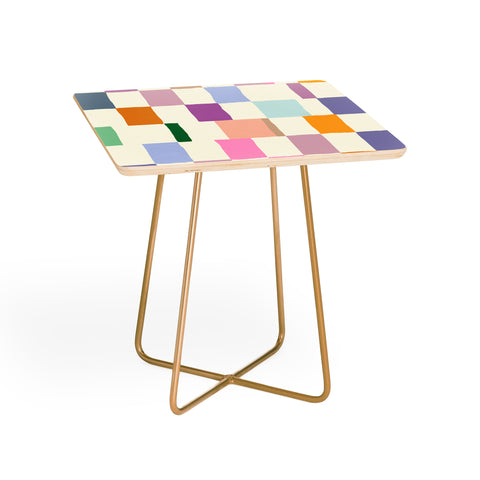 DESIGN d´annick Summer check hand drawn Side Table