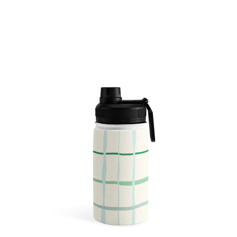DESIGN dannick Summer lines mint Water Bottle