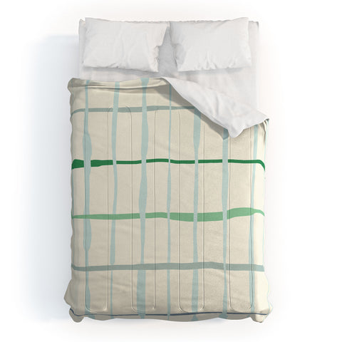 DESIGN dannick Summer lines mint Comforter