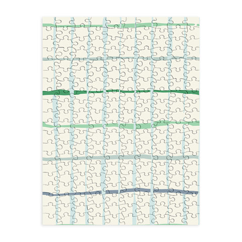 DESIGN dannick Summer lines mint Puzzle
