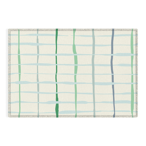 DESIGN dannick Summer lines mint Outdoor Rug