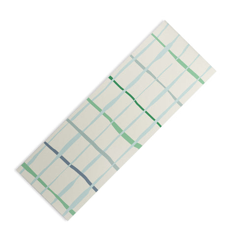 DESIGN dannick Summer lines mint Yoga Mat