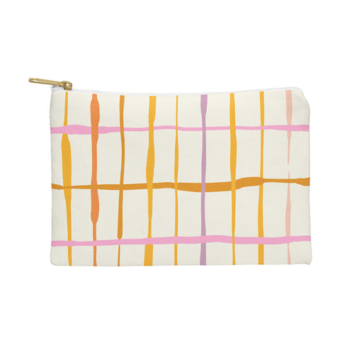 DESIGN dannick Summer lines orange Pouch