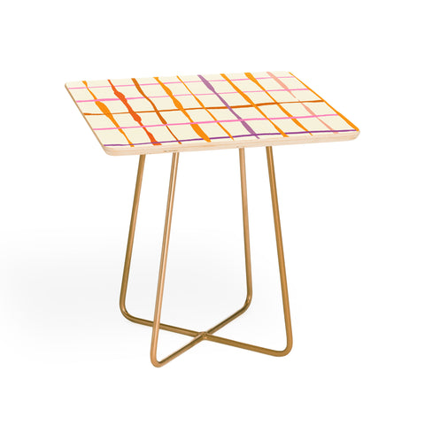 DESIGN d´annick Summer lines orange Side Table