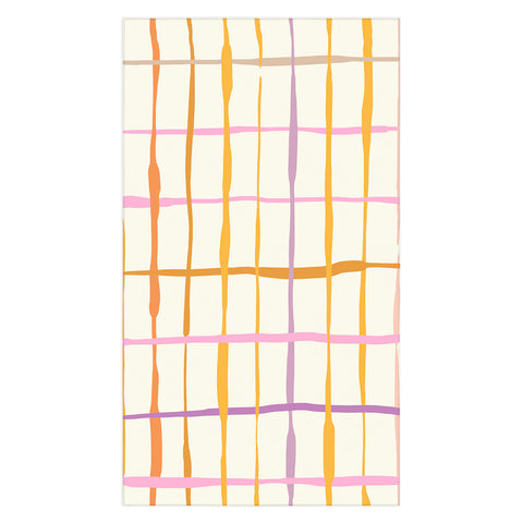 DESIGN d´annick Summer lines orange Tablecloth