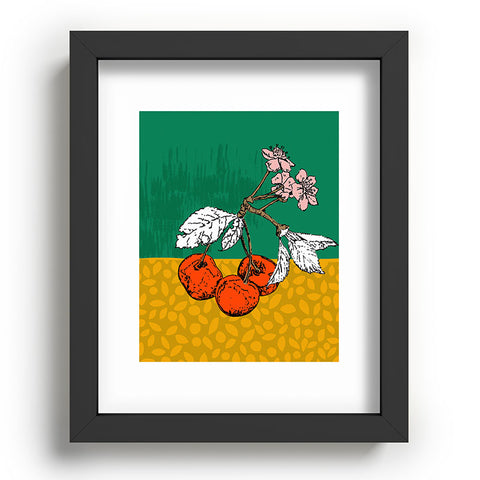 DESIGN dannick Super fruits Cherry Recessed Framing Rectangle