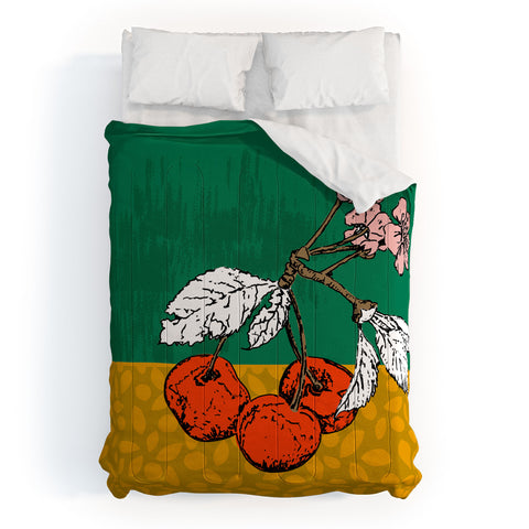 DESIGN dannick Super fruits Cherry Comforter