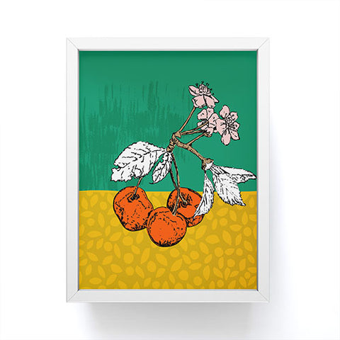 DESIGN dannick Super fruits Cherry Framed Mini Art Print