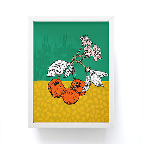 DESIGN d´annick Super fruits Cherry Framed Mini Art Print