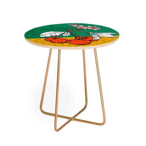 DESIGN d´annick Super fruits Cherry Round Side Table