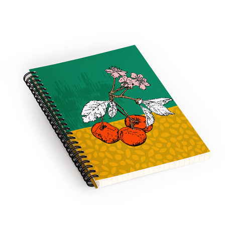 DESIGN dannick Super fruits Cherry Spiral Notebook