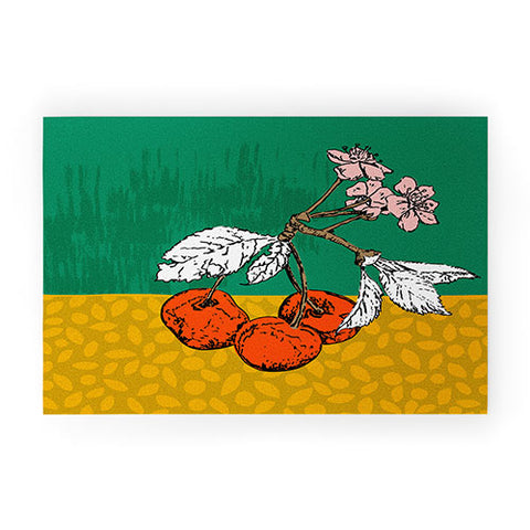 DESIGN dannick Super fruits Cherry Welcome Mat