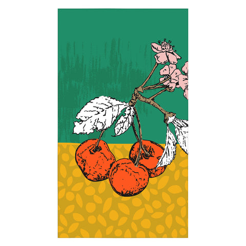 DESIGN d´annick Super fruits Cherry Tablecloth