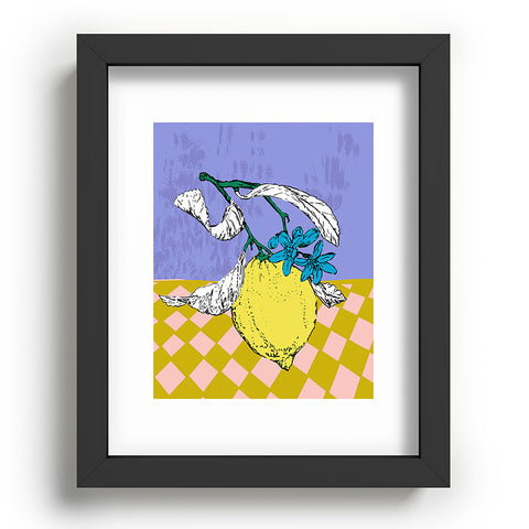 DESIGN dannick Super fruits Lemon Recessed Framing Rectangle